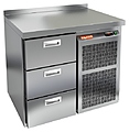 Стол холодильный HICOLD GN 3 BR2 TN